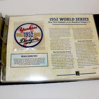New York Yankees Official World Series Patch Collection 1923-2009 W&W