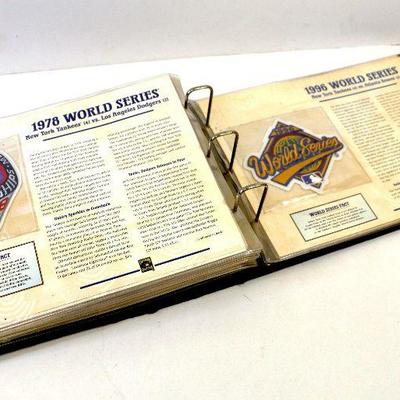 New York Yankees Official World Series Patch Collection 1923-2009 W&W