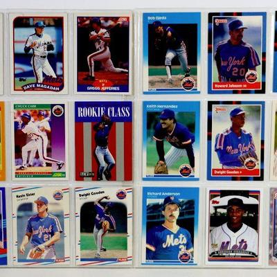 New York METS Baseball Cards Collection - 117 Cards All Excellent / MINT