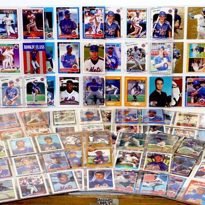New York METS Baseball Cards Collection - 117 Cards All Excellent / MINT