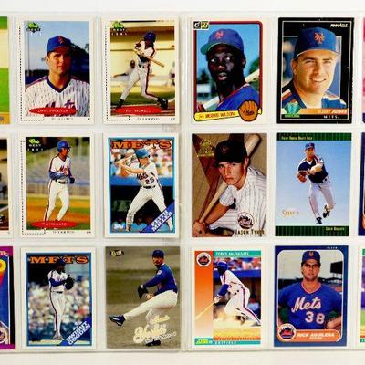 New York METS Baseball Cards Collection - 117 Cards All Excellent / MINT