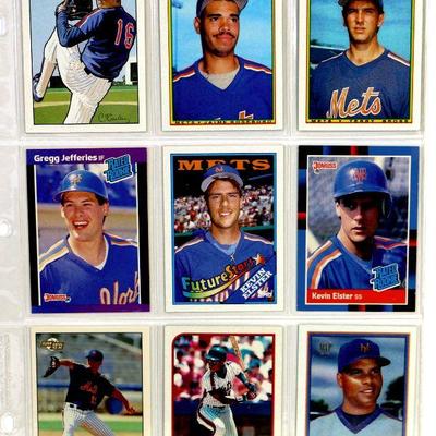 New York METS Baseball Cards Collection - 117 Cards All Excellent / MINT