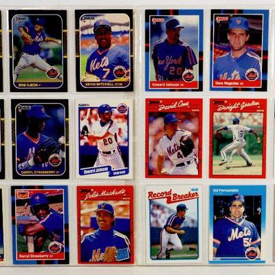 New York METS Baseball Cards Collection - 117 Cards All Excellent / MINT