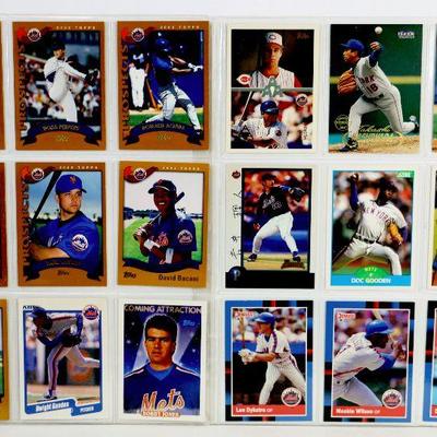 New York METS Baseball Cards Collection - 117 Cards All Excellent / MINT