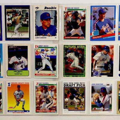 New York METS Baseball Cards Collection - 117 Cards All Excellent / MINT