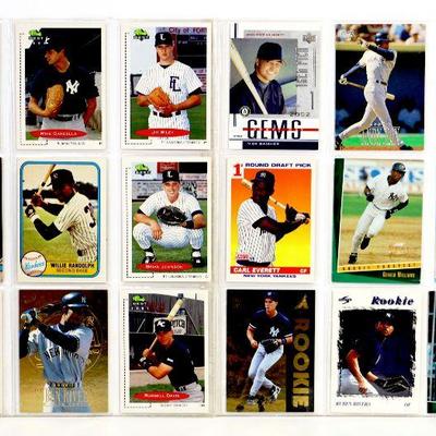 New York YANKEES Baseball Cards Collection - 108 Cards All Excellent / MINT