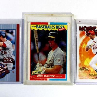 MARK McGWIRE Baseball Cards Set