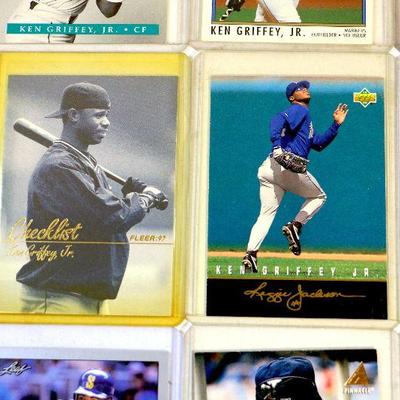 KEN GRIFFEY Jr. BASEBALL CARDS SET - 12 CARDS LOT - ALL Excellent / Mint