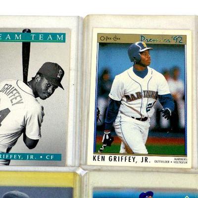 KEN GRIFFEY Jr. BASEBALL CARDS SET - 12 CARDS LOT - ALL Excellent / Mint