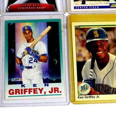 KEN GRIFFEY Jr. BASEBALL CARDS SET - 12 CARDS LOT - ALL Excellent / Mint