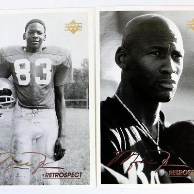 MICHAEL JORDAN 1998 UPPER DECK Retrospect Postcards Complete SET MJR-1 - MJR6