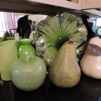 Collection of Green Decor