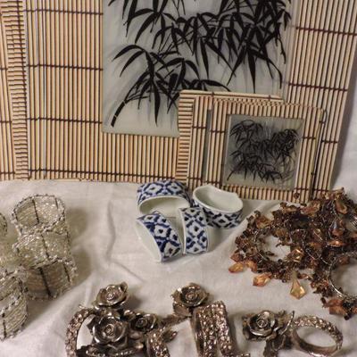 Collection of Placemats and Napkin Rings