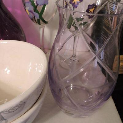 Collection of Purple Dishes