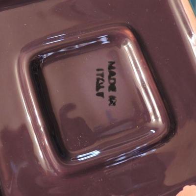 Teal and Purple Bakeware