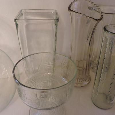 Collection of Glass Vases