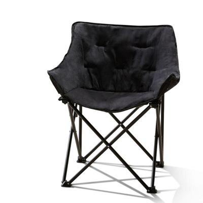 Collapsible Square Chair, Black - New