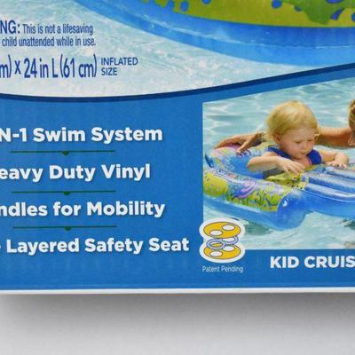 Swim School Swim Float for Kids 18m+ 4-in-1 Swim System - New