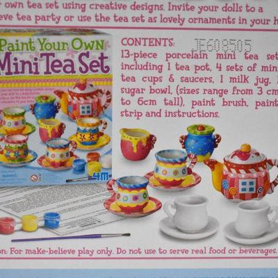 Paint Your Own Mini Tea Set - New