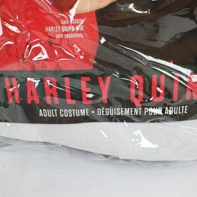 Adult Medium Harley Quinn Costume, Includes: Jacket with Attached Shirt - New