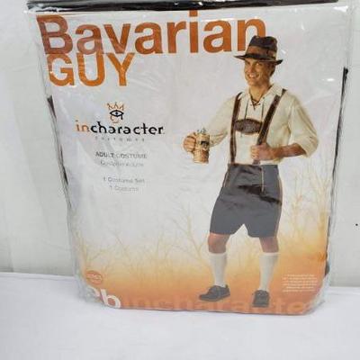 Adult Medium Bavarian Guy Costume - New