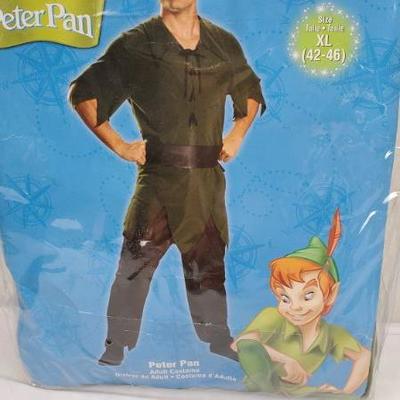 Adult Size XL (42-46) Peter Pan Costume - New