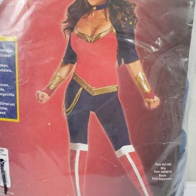 Adult Size Large (10-14) DC Wonder Woman Costume - New