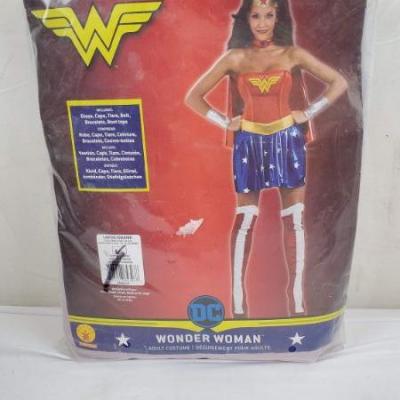 DC Wonder Woman Adult Costume Size L (10-14) - New