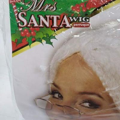 Mrs. Santa Wig for Adults - New