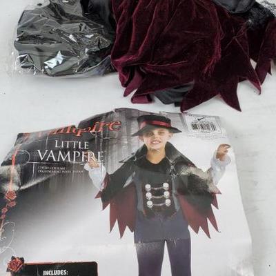 Child Little Vampire Costume, Size Extra Small (2-4) - New, No Package