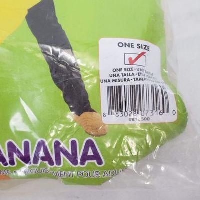 Adult Costume, Banana, Fun Flatables (Fan Included) - New