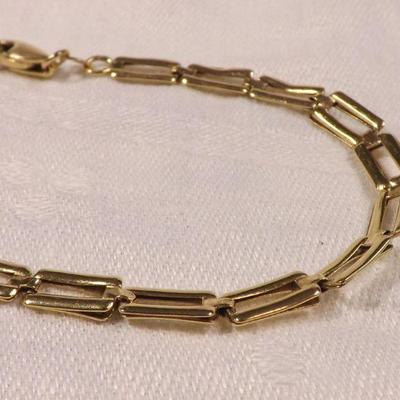 14k Chain Link Bracelet