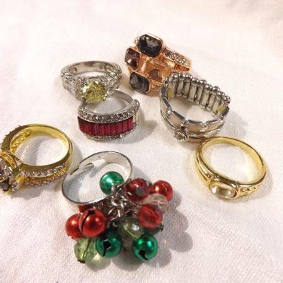 Collection of Rings Including Edco Ring