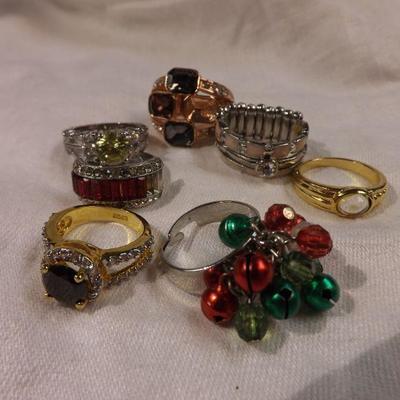 Collection of Rings Including Edco Ring