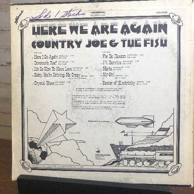 #14 Country Joe & The Fish Here we are again  VSD 79299 