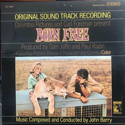 #83 An Original Soundtrack Recording Born Free  SE - 4368