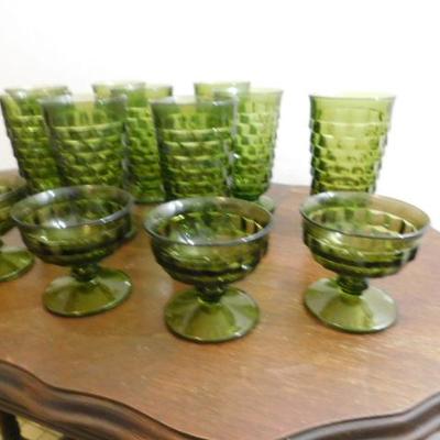 Lot 2:  Group of LE Smith Vintage Drinking and Dessert Cups