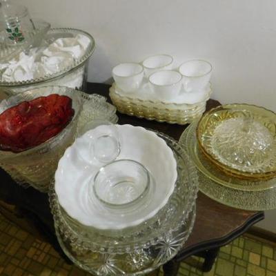Lot Five:  Collection of Serving Pieces