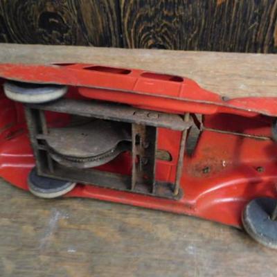 Vintage Tin Toy Car Friction Powered