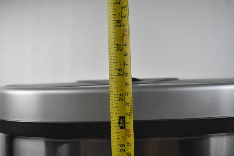 Ninestars Trash Can Dented, Motion Sensor Automatic Lid Does NOT Work