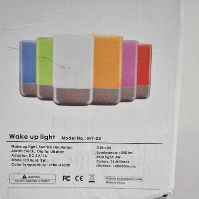 Wake Up Light with Natural Sounds - New