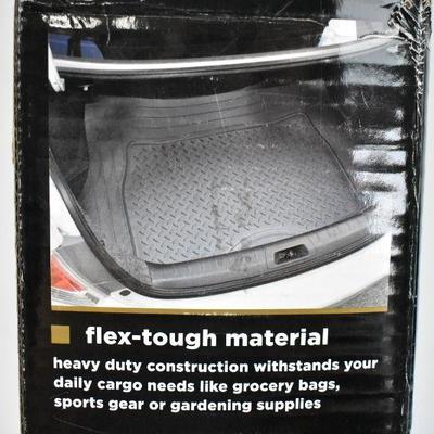 MotorTrend Heavy-Duty Rubber Cargo Mat, Trimmable Truck Liner - New, Damaged Box