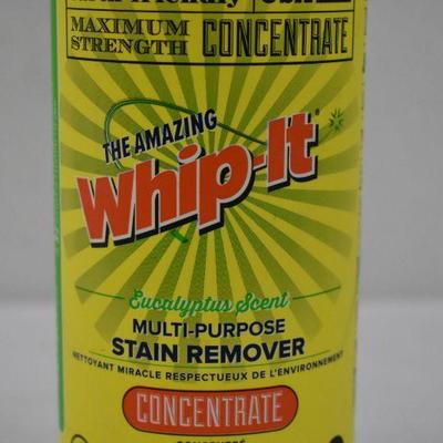 The Amazing Whip-It Multi-Purpose Stain Remover Concentrate, 32oz - New