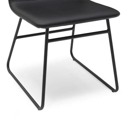 Set of 2 Black Industrial Dax Dining Chair, MoDRN - New