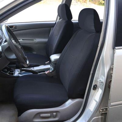 Car Bucket Seat Covers by FH Group, Black - New