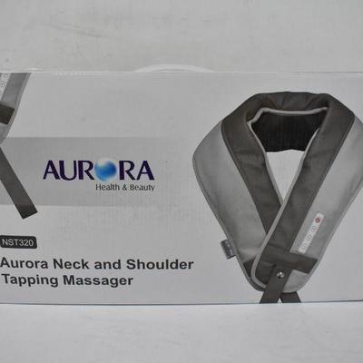 Aurora Tapping Massager Neck Shoulder Automation - New, Open Box
