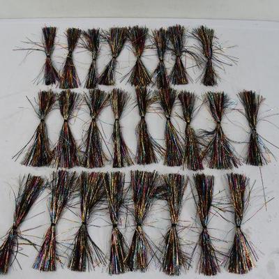 Quantity 25 Fly Fishing Bundles, Colorful - New