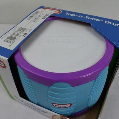 Little Tikes Tap-a-Tune Drum Toy - New