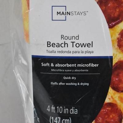 Round Beach Towel 58