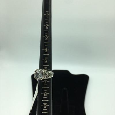 Lot 144 - Sterling Silver & Cubic Zirconia Set